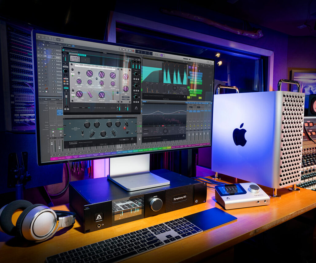 Apogee Symphony Desktop with plugins and Mac Pro