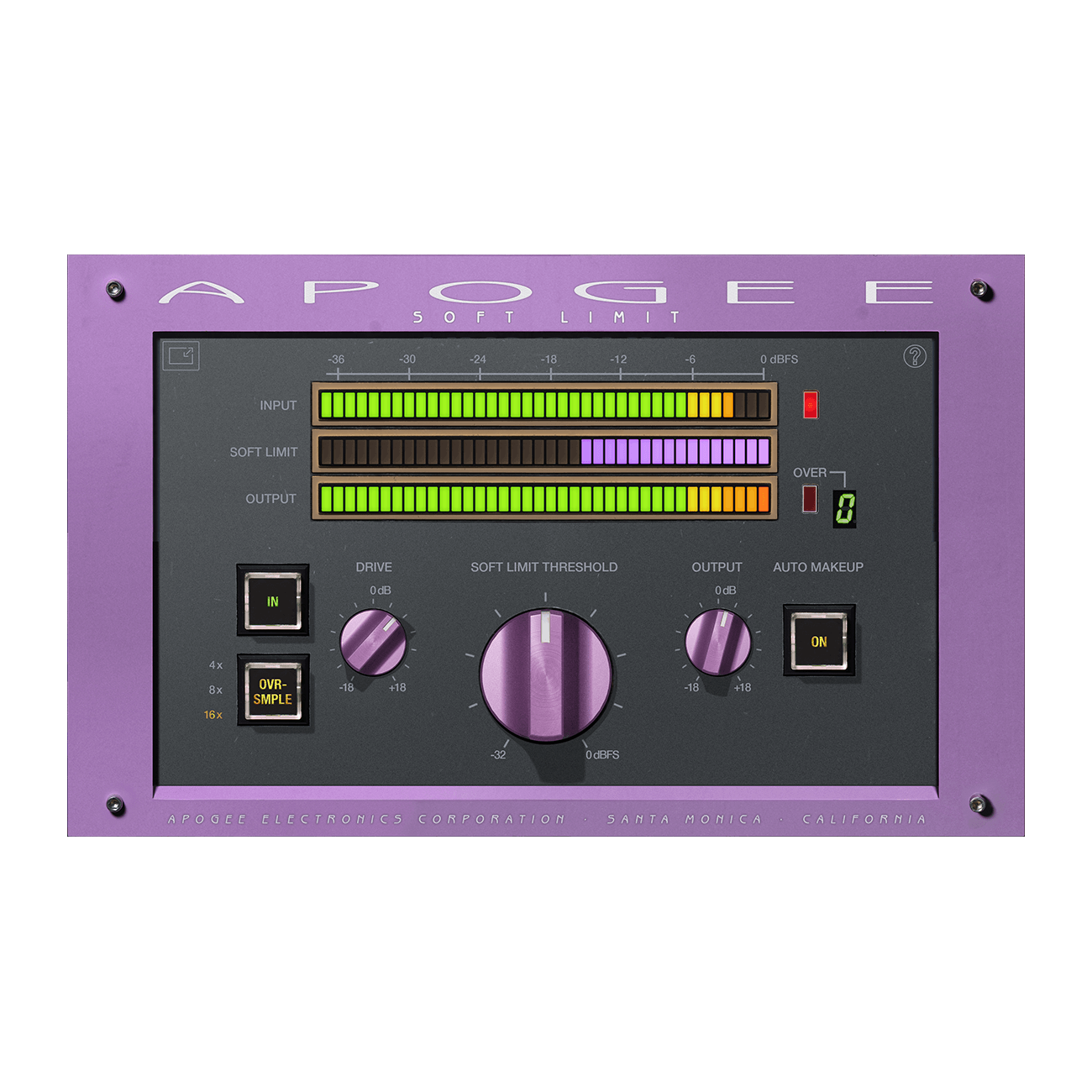 Apogee Soft Limit plugin
