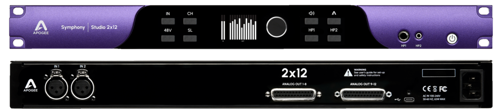 Symphony Studio 2x12 Front and Back Panel Image