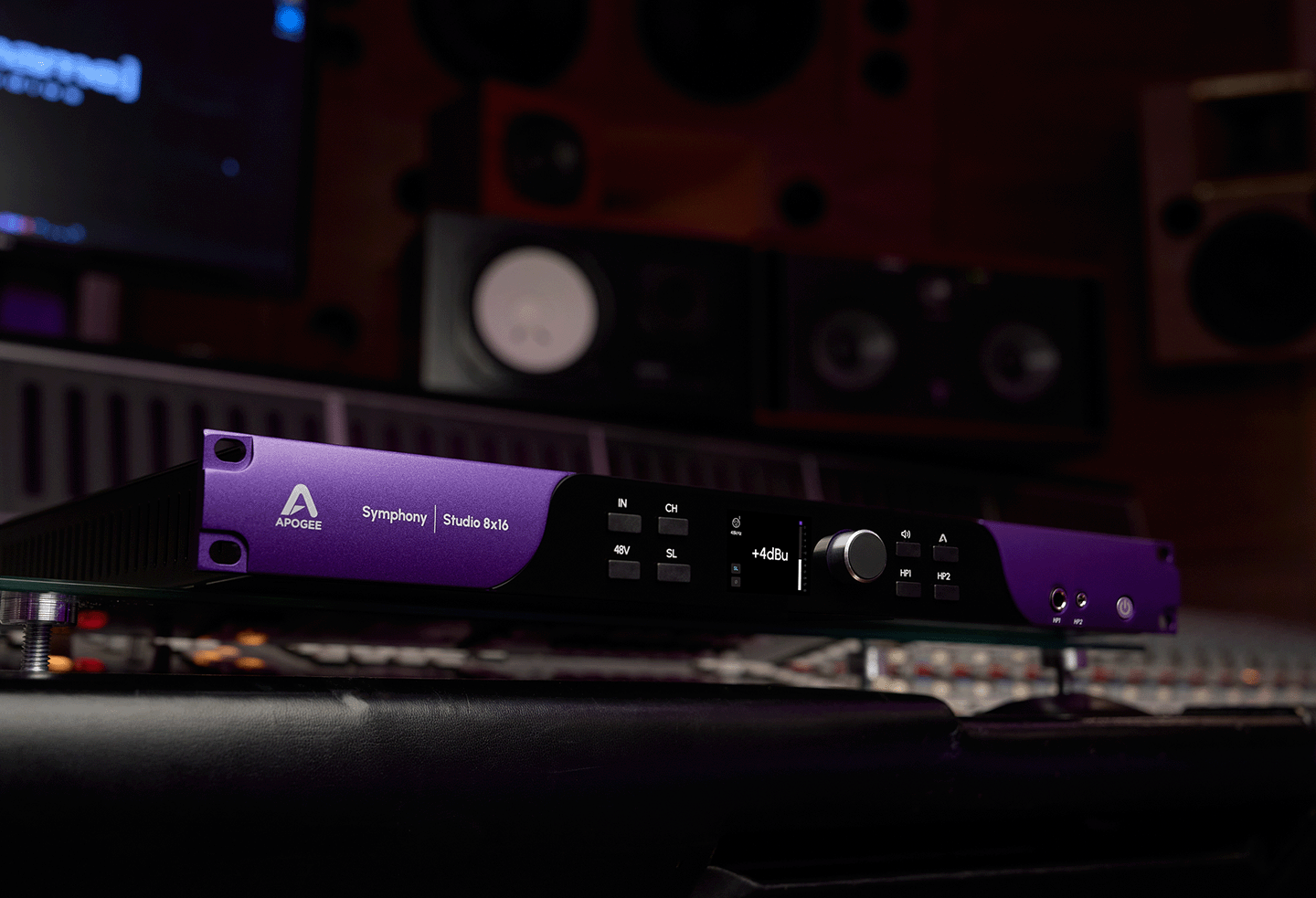 Symphony Studio 8x16 is the perfect audio interface for professional studios working with 9.1.6 immersive audio.